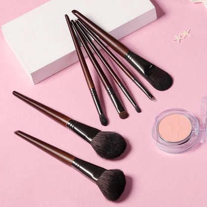 Essential Makeup Brushes Set Goat Horse