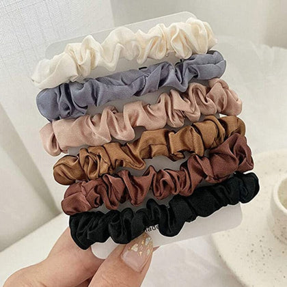 Women Scrunchies Satin