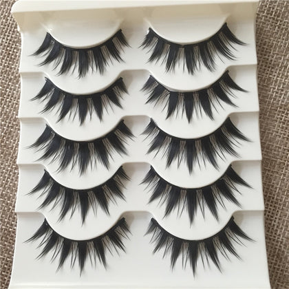 Pure Hand Cotton Thick False Eyelashes